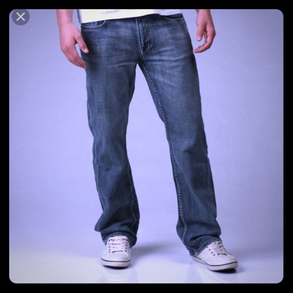 NWOT Buffalo David Button RufferJeans. Size: 34